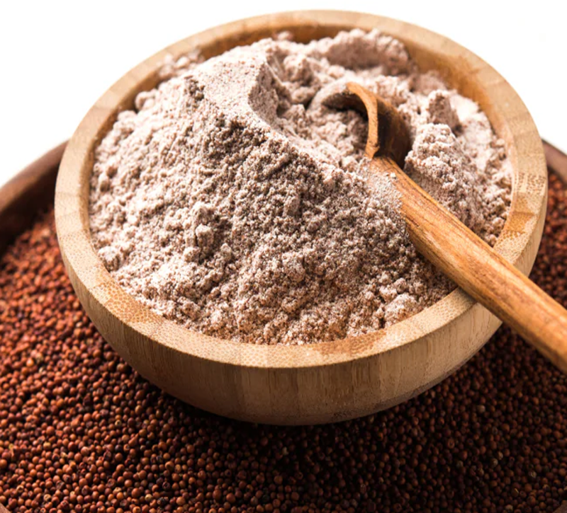 Organic Finger Millet Flour | Ragi Mavu
