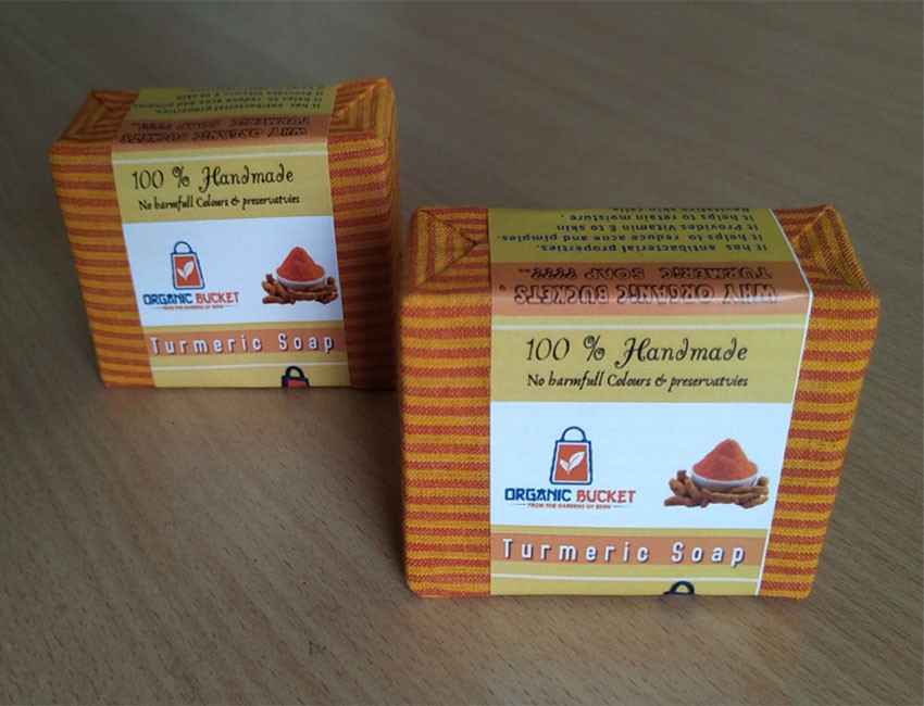 Organic Bucket Turmeric Soap