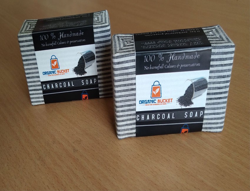 Organic Bucket Charcoal Soap